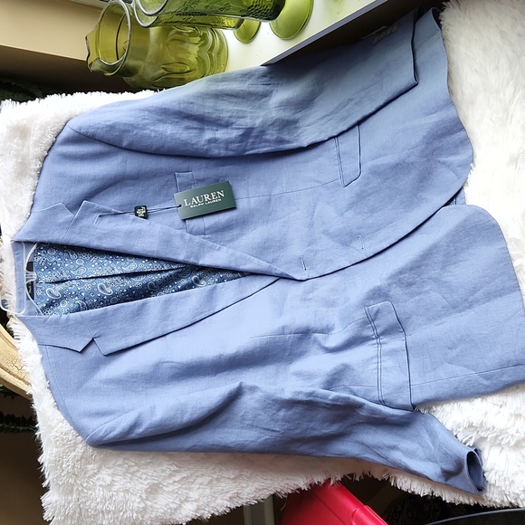 π2X HPπ Ralph Lauren men's linen jacket - Picture 2 of 9